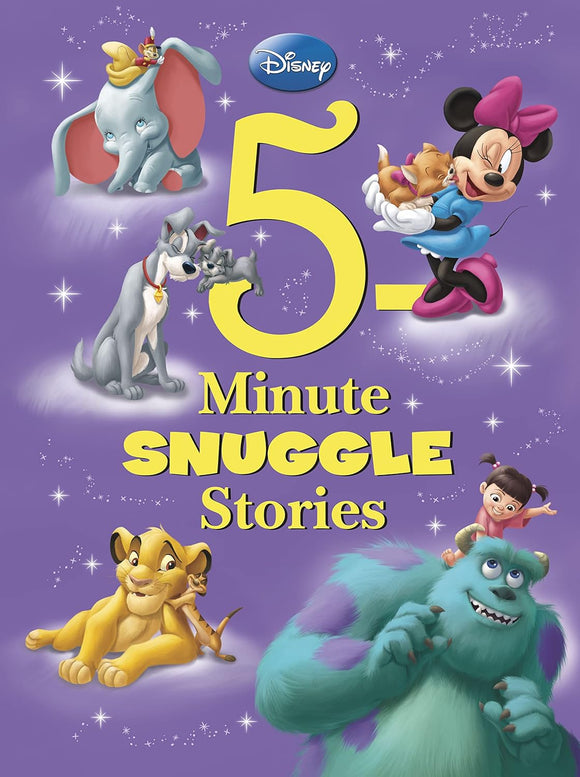 Disney 5-Minute Snuggle Stories (Used Hardcover with Padding) - Disney Books