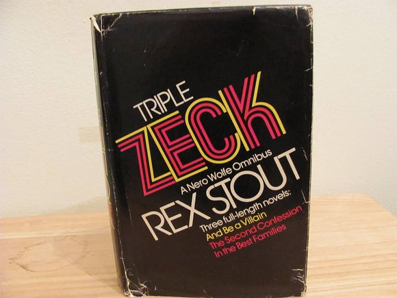 Triple Zeck: A Nero Wolfe Omnibus (Used Hardcover) - Rex Stout