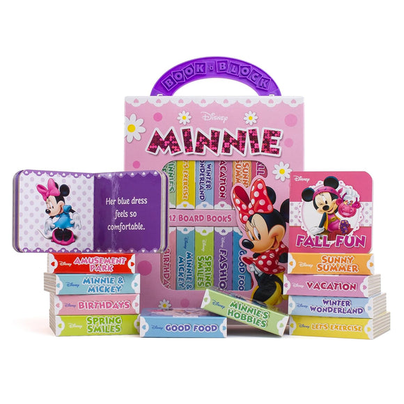 Disney Minnie Mouse My First Library Board Book Box Set (Used Board Books) - Disney