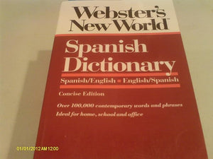 Webster's New World Spanish Dictionary (Used Paperback) - Webster