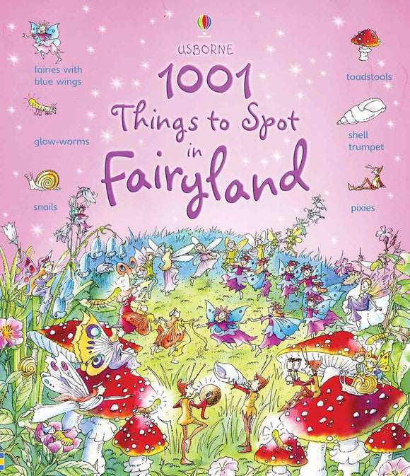 1001 Things To Spot in Fairyland (Used Hardcover) - Usborne