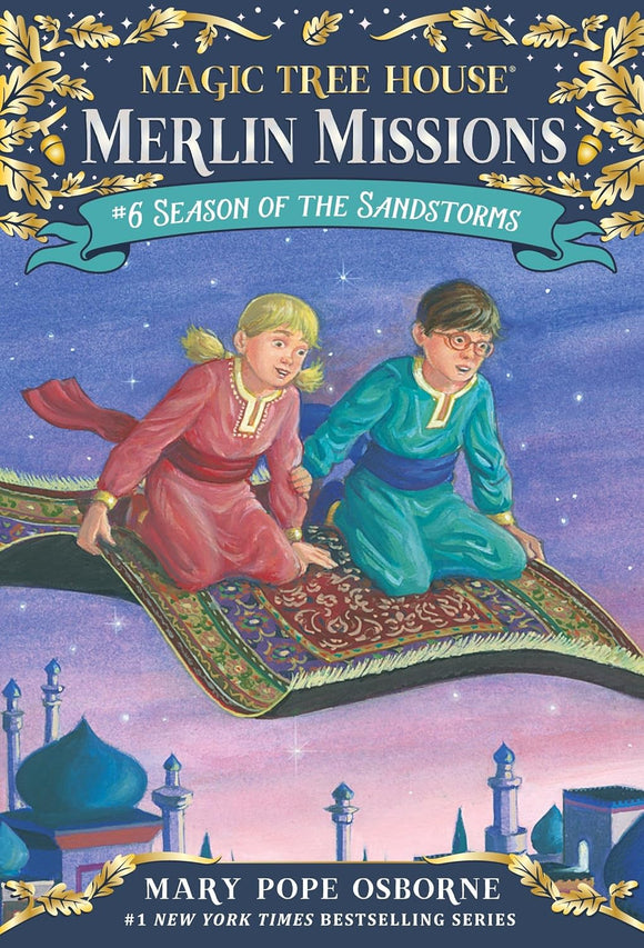 Magic Tree House Merlin Missions # 6 Season of the Sandstorms (Used Paperback) - Mary Pope Osborne