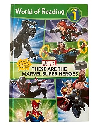 These Are the Marvel Super Heroes (Used Hardcover) - Clarissa Wong