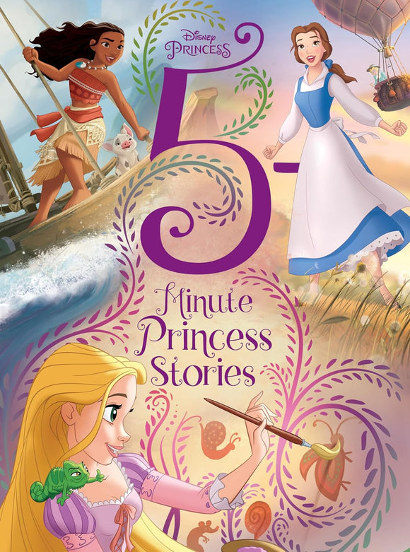 Disney Princess 5 Minute Princess Stories (Used Hardcover ) - Disney Press