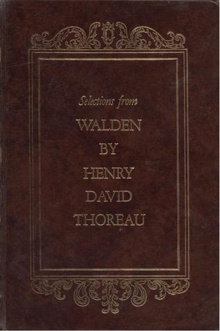 Selections from Walden (Used Hardcover) - Henry David Thoreau, Patricia Horan (Editor)