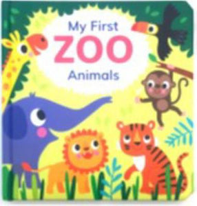 My First Zoo Animals (Used Padded Board Book) - Page Publications
