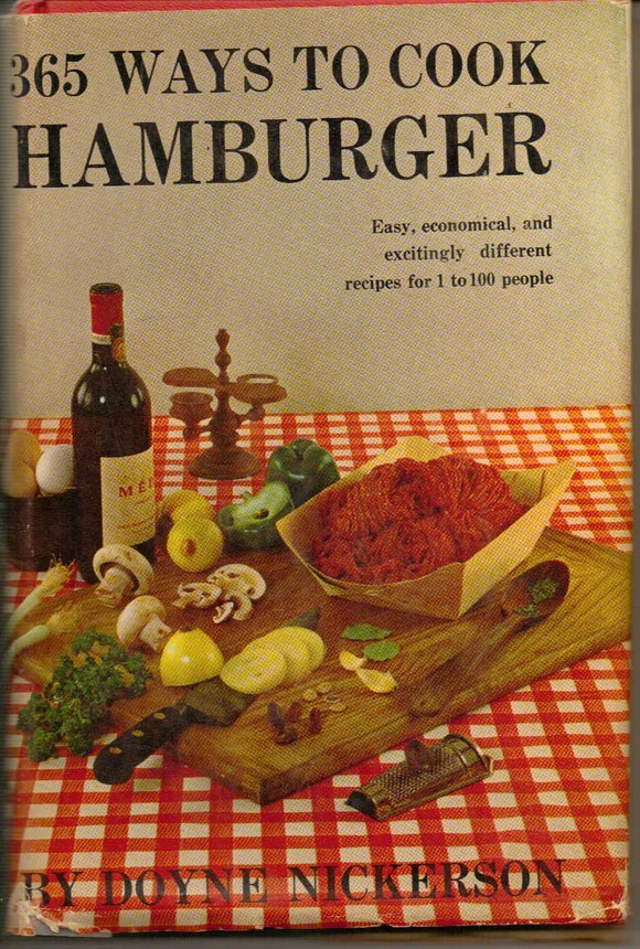 365 Ways to Cook Hamburger (Used Hardcover) - Doyne Nickerson