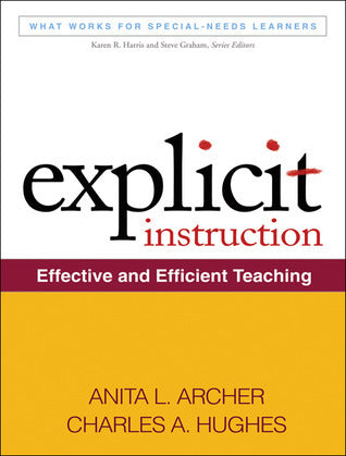 Explicit Instruction (Used Paperback) - Archer and Hughes