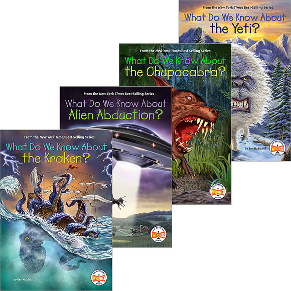 What Do We Know About ... Cryptids?  Bundle (New Paperbacks)