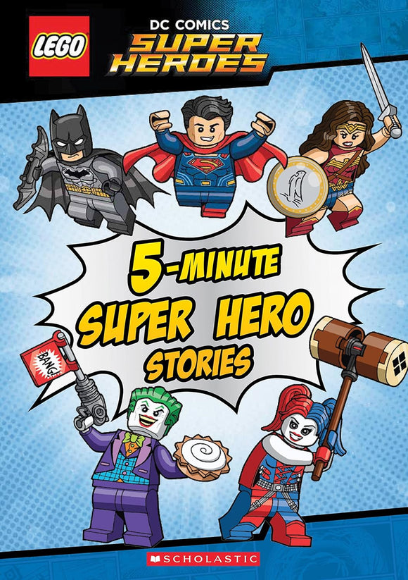 5-Minute Super Hero Stories: LEGO DC Super Heroes (Used Hardcover) - Scholastic