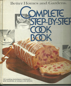 Complete Step-By-Step Cook Book (Used Hardcover) - Better Homes and Gardens