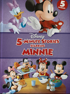 Disney 5-Minute Stories Starring Minnie (Used Hardcover) - Disney Press