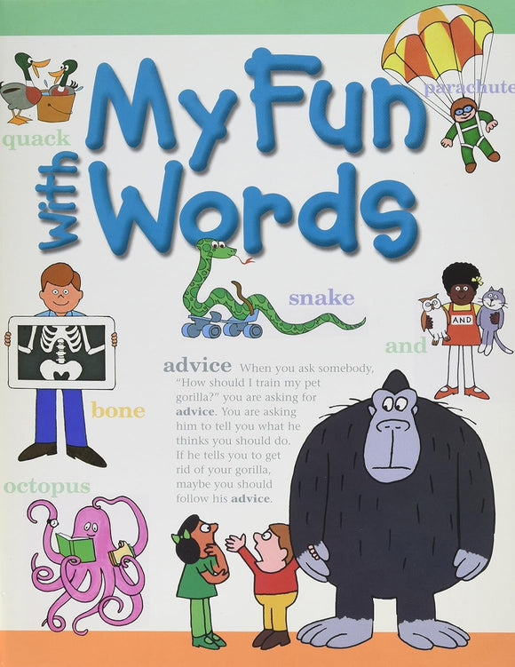 My Fun with Words Book 1 and Book 2 (A-K and L-Z)