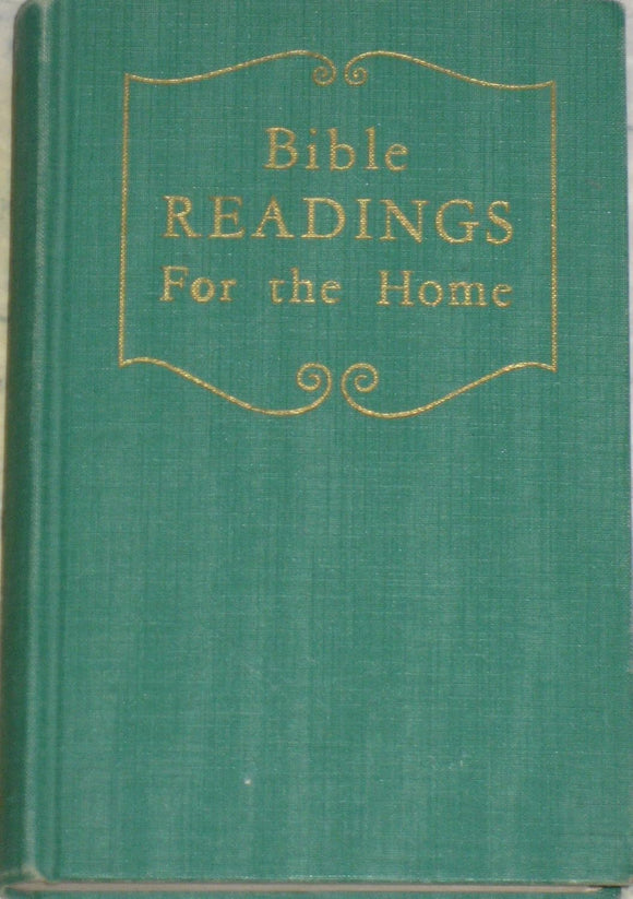 Bible Readings for the Home (Used Hardcover) - Unknown