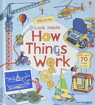 Look Inside How Things Work (Used Board Book) - Usborne