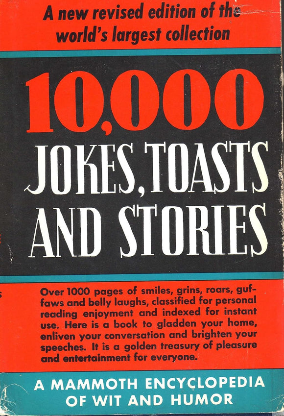 10,000 Jokes, Toasts, and Stories (Used Hardcover) - Lewis and Faye Copeland