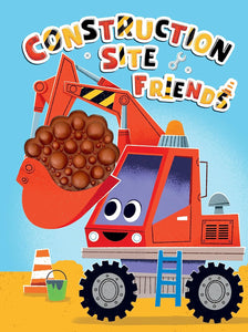 Construction Site Friends (Used Board Book) - Little Hippo Books