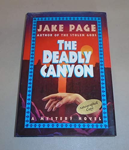 The Deadly Canyon (Used Hardcover) - Jake Page