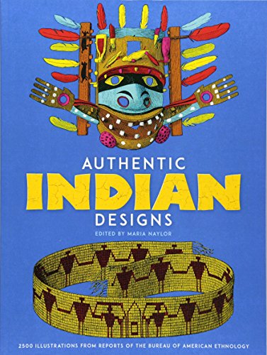 Authentic Indian Designs (Used Paperback) - Maria Naylor
