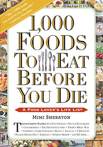 1,000 Foods To Eat Before You Die: A Food Lover's Life List (Used Paperback) - Mimi Sheraton