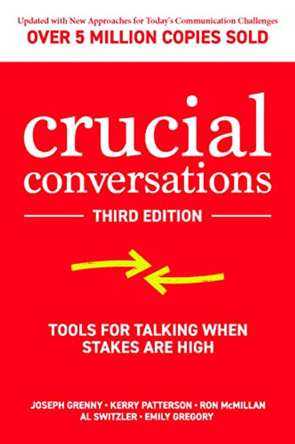 Crucial Conversations (Used Paperback) - Kerry Patterson, Joseph Grenny, Al Switzler, Ron McMillan, Emily Gregory