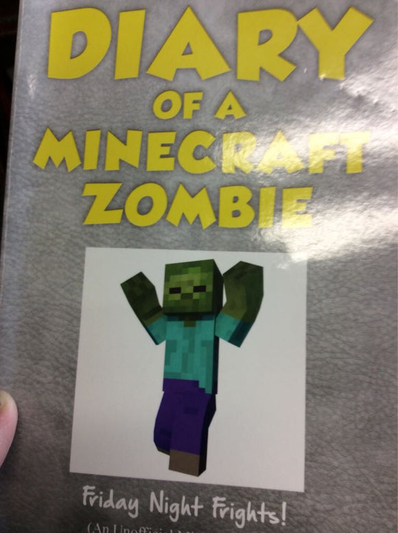 Diary of a Minecraft Zombie (Used Paperback) -Zack Zombie