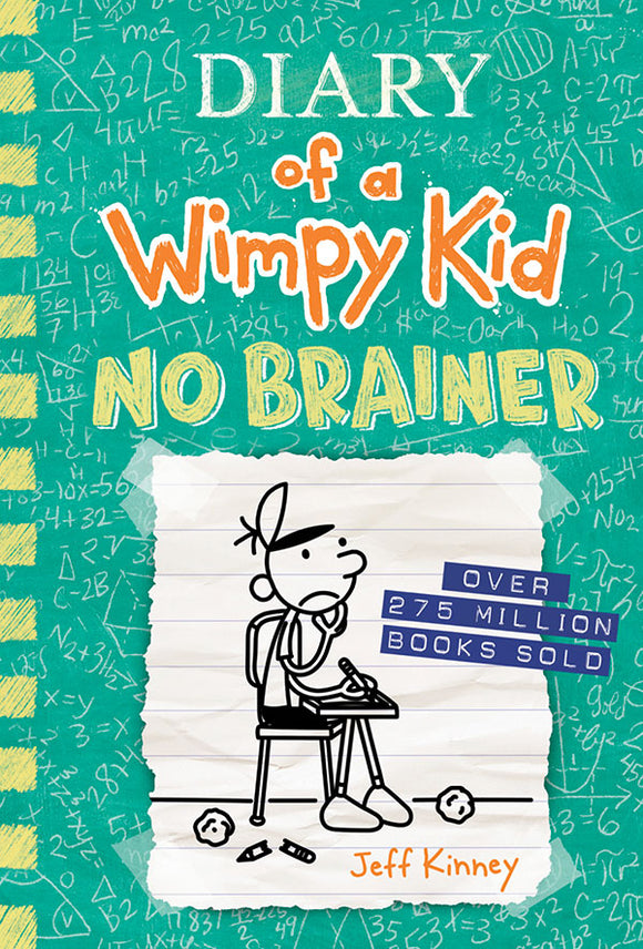 Diary of a Wimpy Kid No Brainer (Used Hardcover) - Jeff Kinney