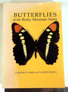 Butterflies of the Rocky Mountain States (Used Paperback) - Ferris & Brown