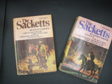 The Sacketts Volumes 1-4 (Used Hardcovers) - Louis L'Amour