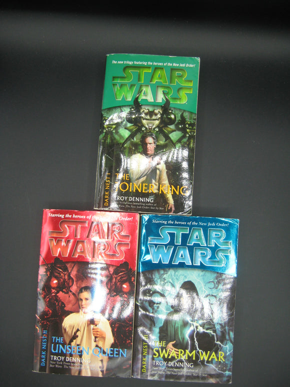 Star Wars Dark Nest Trilogy 3-Book Bundle (Used Mass Market Paperbacks) - Troy Denning
