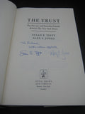 The Trust: The Private and Powerful Family Behind the New York Times (Used Signed First Edition Hardcover) - Susan E. Tifft, Alex S. Jones