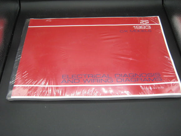 Electrical Diagnosis and Wiring Diagrams, 1993 C/K Models (Used Paperback) - Chevy Trucks