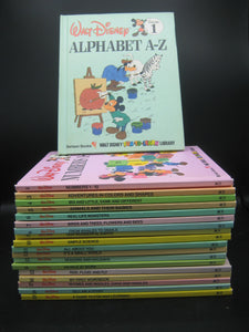 Walt Disney Fun-To-Learn Library 17-Book Bundle (Used Hardcovers