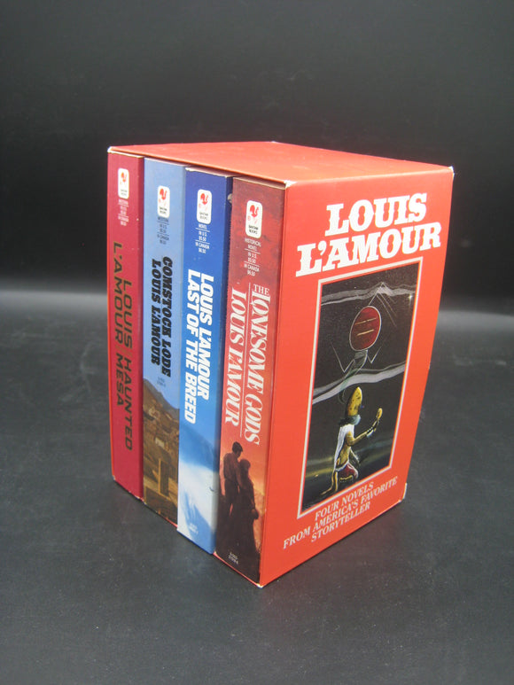 Louis L'Amour 4-Book Boxed Set (Used Mass Market Paperbacks) - Louis L'Amour