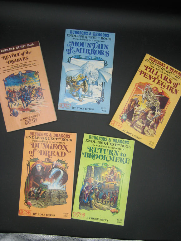 Endless Quest 5-Book Bundle (Used Mass Market Paperbacks) - Rose Estes