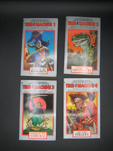 Time Machine 4-Book Bundle (Used Mass Market Paperbacks) - Jim Gasperini, David Bischoff, Michael Reaves, Steve Perry