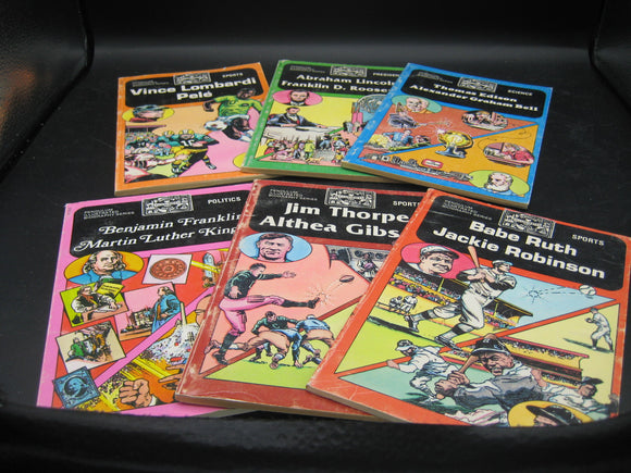 Pendulum Illustrated Biography Series, 9-Book Bundle (Used Paperbacks) - Pendulum Press