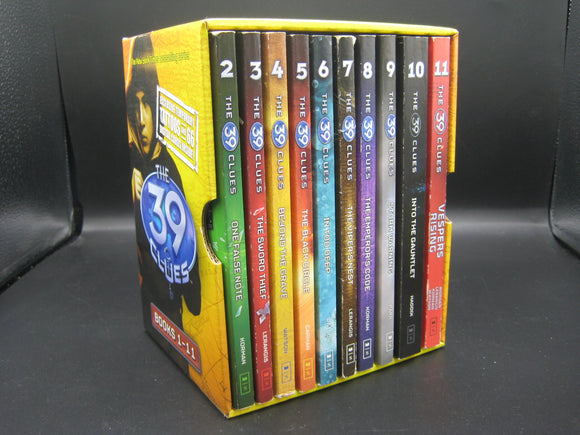 The 39 Clues Books 2-11 Boxed Set (Used Paperbacks) - Various Authors