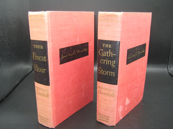 The Second World War, Complete 6-Volume Set (Used Hardcovers) - Winston Churchill