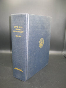 Civil War Naval Chronology 1861-1865 (Used Hardcover) - Naval History Division, U.S. Department of the Navy