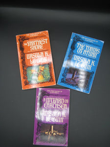 Earthsea Cycle Books 1-3 (Used Mass Market Paperbacks) - Ursula K. Le Guin