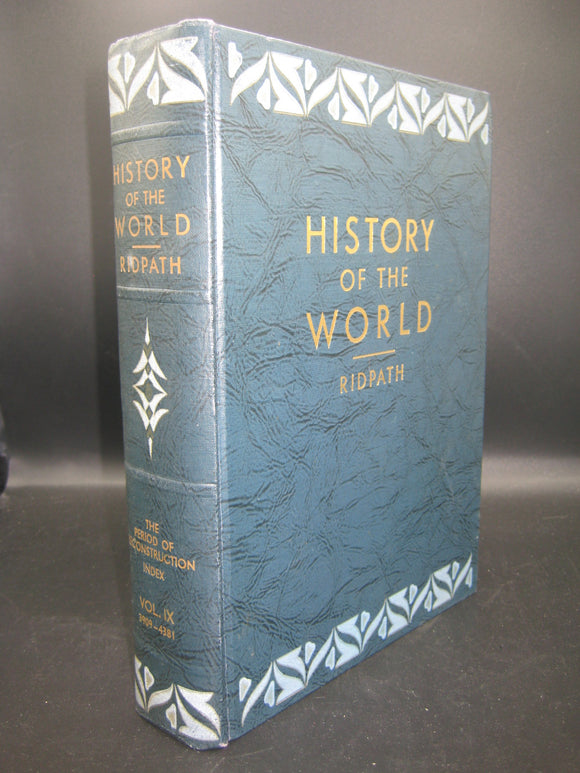 Ridpath's History of the World Vols. I-IX Full Set (Used Hardcovers) - John Clark Ridpath