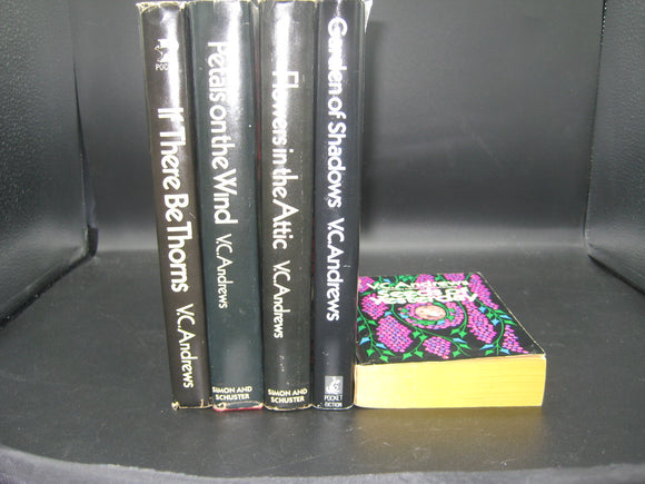 Dollanganger Series, 5-Book Full Set (Used Hardcovers and Paperback) - V.C. Andrews