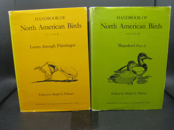 Handbook of North American Birds, Volume 1 & 3 (Used Hardcovers) - Ralph S. Palmer (Editor)