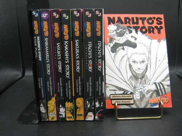 Naruto 8-Book Bundle (Used Paperbacks) - Masashi Kishimoto
