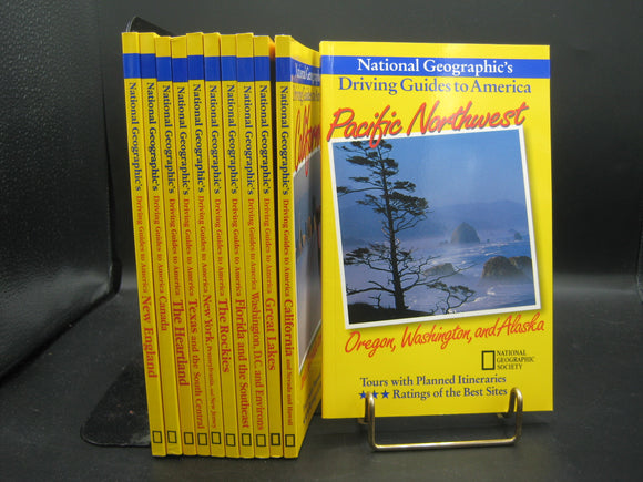 National Geographic Driving Guides to America 11-Book Bundle (Used Paperbacks) - National Geographic Society