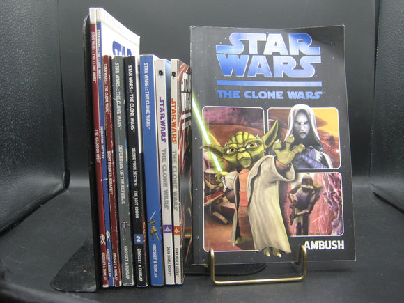 Star Wars: The Clone Wars, 9-Book Bundle (Used Paperbacks) - Various Authors