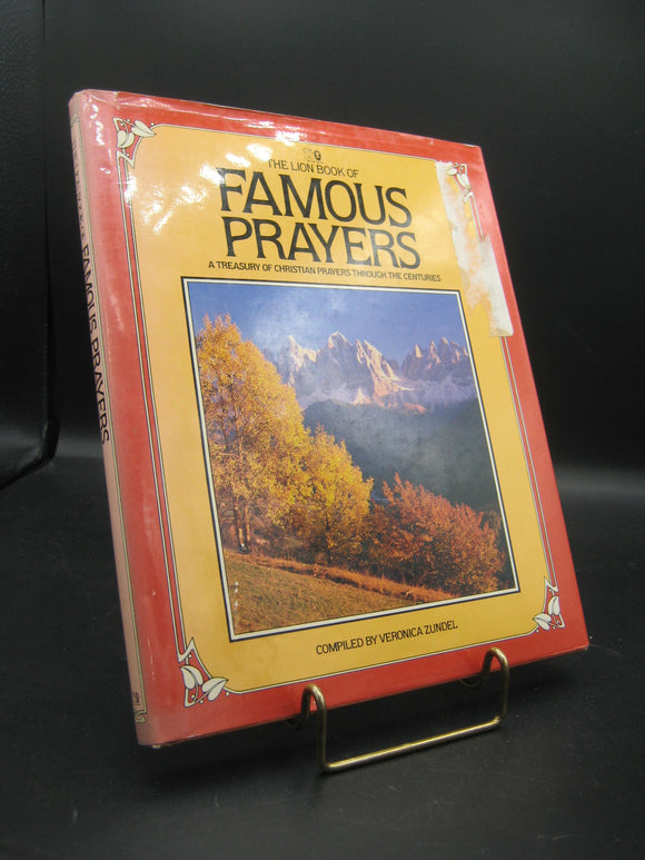 The Lion Book of Famous Prayers (Used First Edition Hardcover) - Veronica Zundel