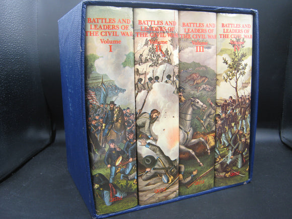 Battles and Leaders of the Civil War, 4-Volume Boxed Set (Used Hardcovers) - Robert Underwood Johnson (Editor), Clarence Clough Buel (Editor)