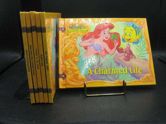 The Little Mermaid's Treasure Chest 6-Book Bundle (Used Hardcovers) - M.C. Varley